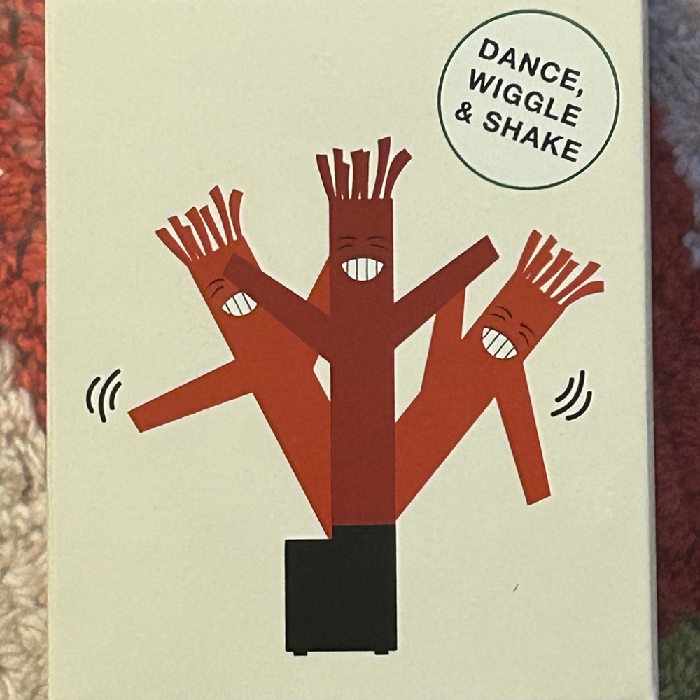 Desktop Dude Dancing Back to School Dorm Decor Festive Voice New In Box NW